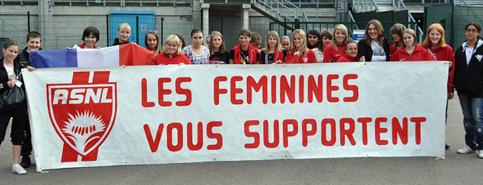 L’ASNL supporte les Bleues