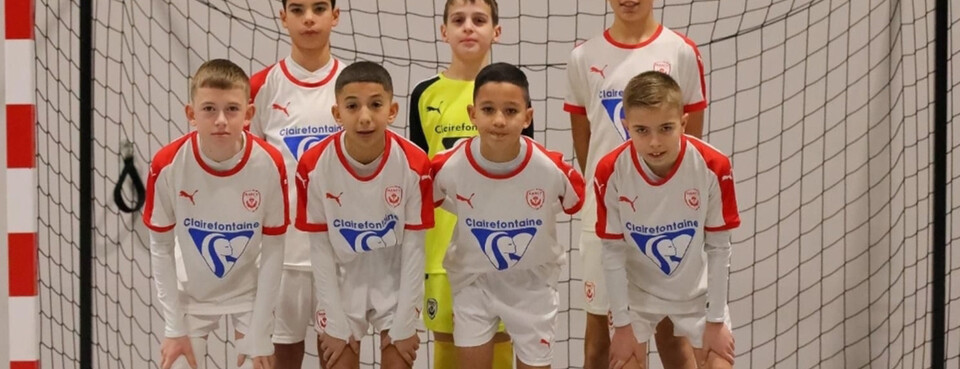 Les U12 champions de futsal