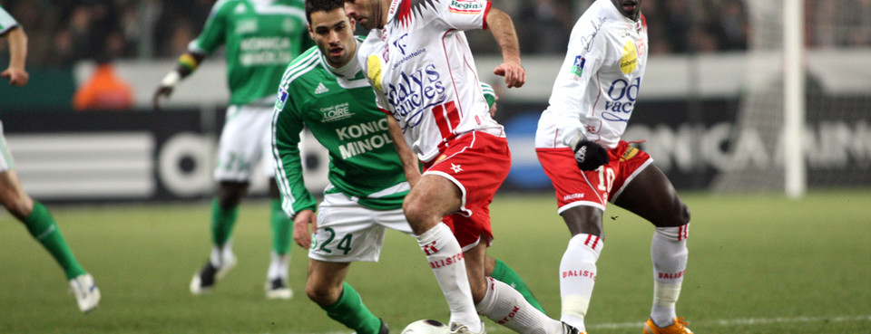 En blanc, rouge et blanc