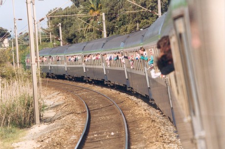 Le train de Cannes en 1992