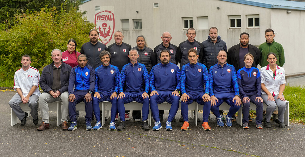 Le staff du centre de formation